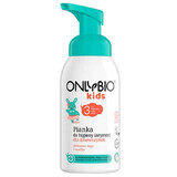 OnlyBio Kids, espuma de higiene íntima para niñas a partir de 3 años, 300 ml