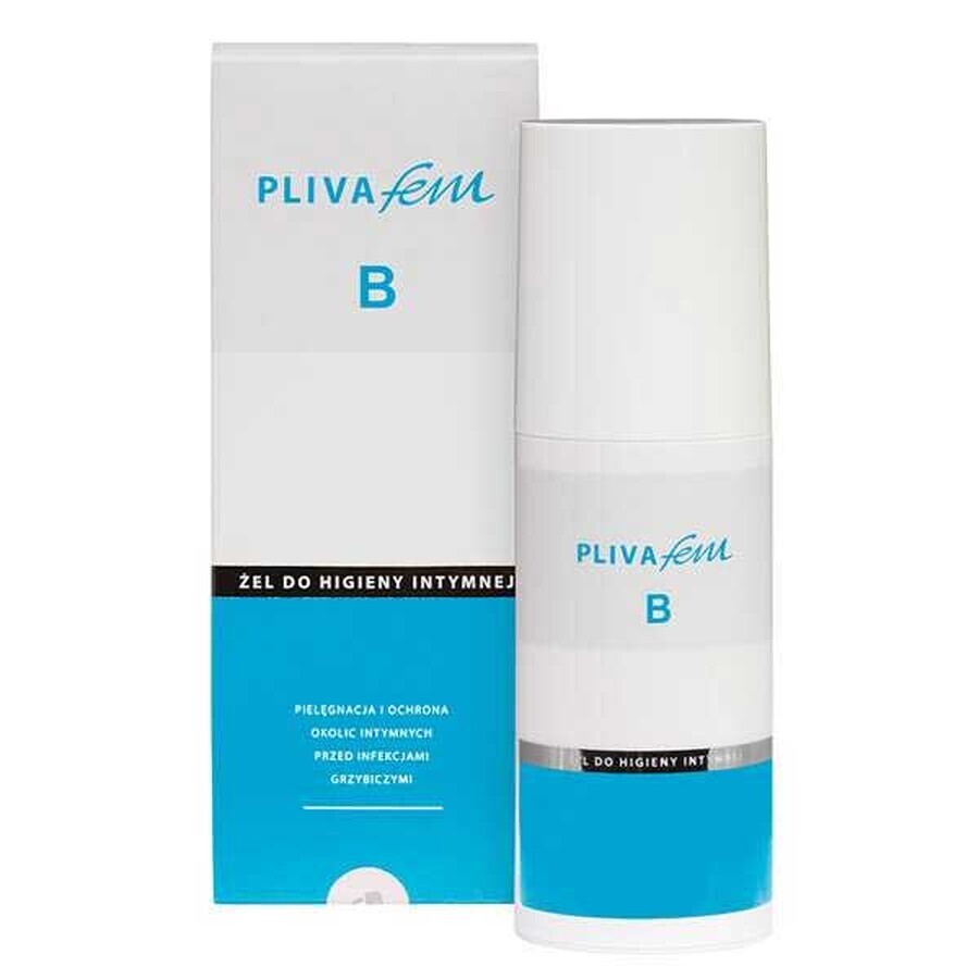 Plivafem B, gel de higiene íntima, para inflamaciones, 150 ml