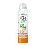 Equilibra Aloe, leche solar, spray, SPF 30, 150 ml