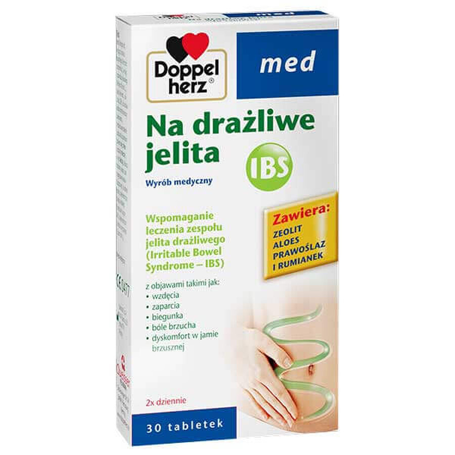 Doppelherz Med Na irritable bowel, 30 tablets