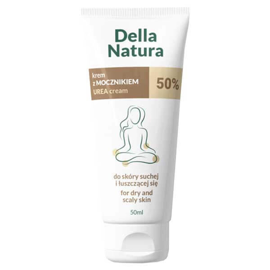 Della Natura, Crema con 50% de urea para pieles secas y descamadas, 50 ml