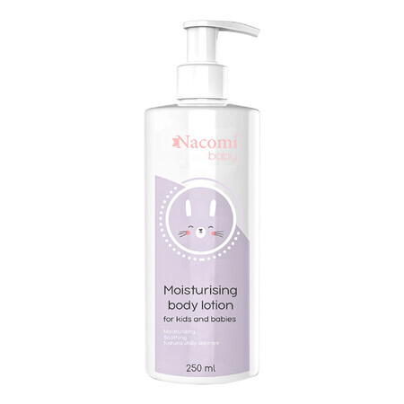 Nacomi Baby, emulsión corporal hidratante, para bebés y niños, 250 ml