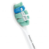 Philips, puntas de repuesto para el cepillo dental Sonicare C2 Optimal Plaque Defence, HX9022/10, blanco, 2 piezas