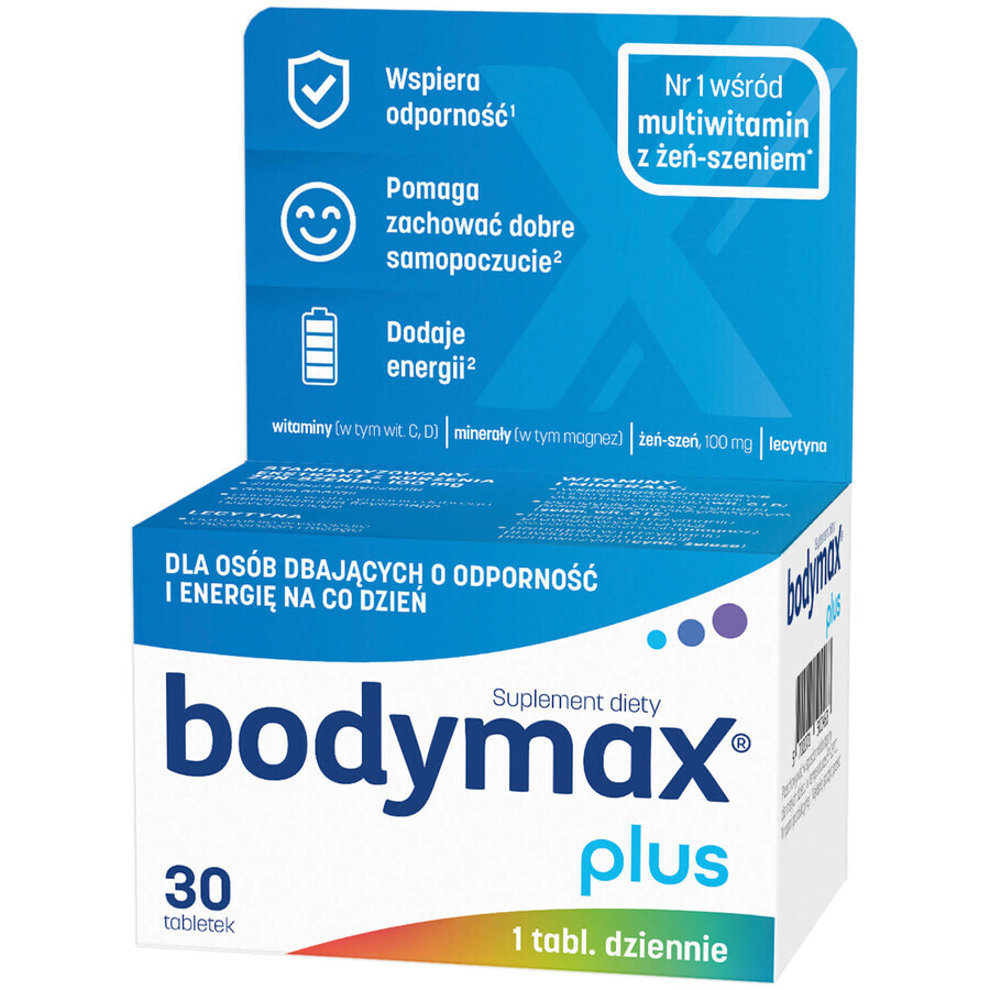 Bodymax Plus, 30 comprimidos