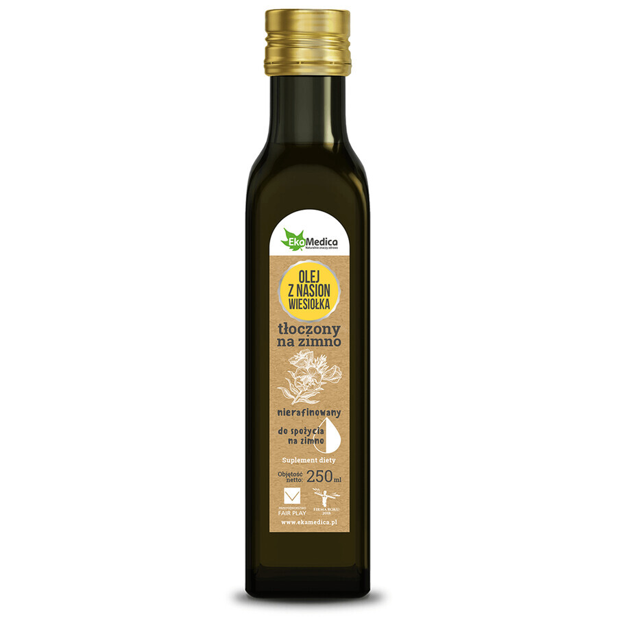 Olio di enoteca naturale pressato a freddo da semi di Onagra, 100 ml