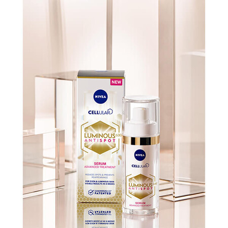 Nivea Cellular Luminous 630, suero facial intensivo contra la hiperpigmentación, 30 ml