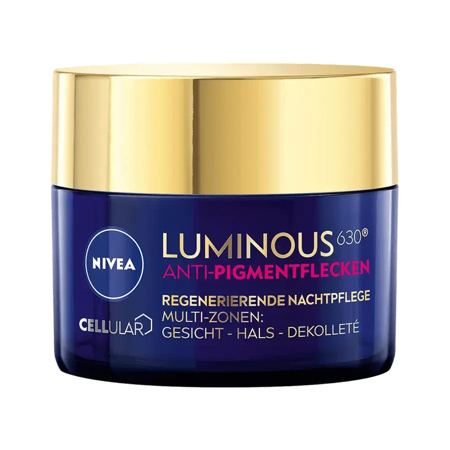 Nivea Cellular Luminous 630, regenererende anti-verkleuringscrème, nacht, 50 ml