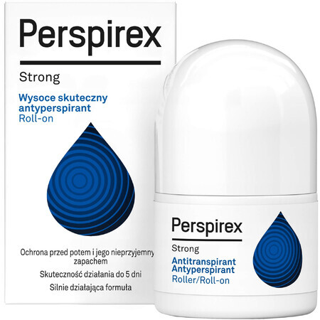 Perspirex Strong, antitranspirante roll-on, 20 ml