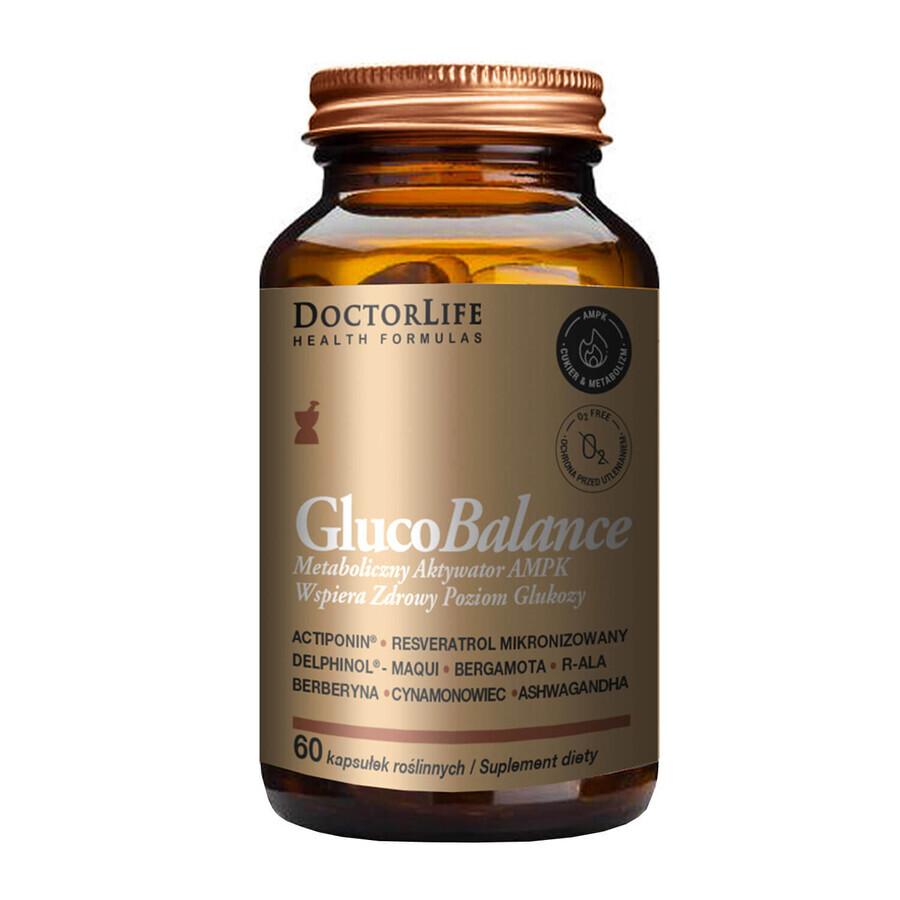 Doctor Life Glucobalance, 60 cápsulas