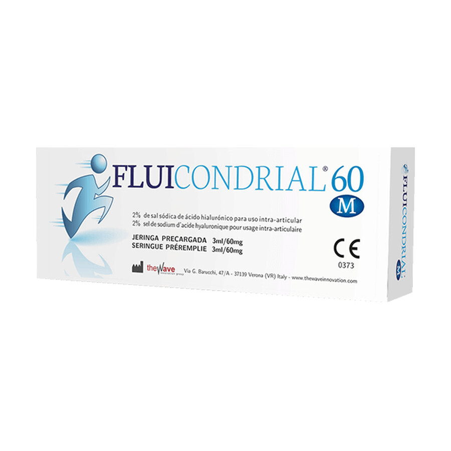 Fluichondrial M 60 mg/ 3 ml, solution for injection, syringe with 3 ml x 1 ampoule