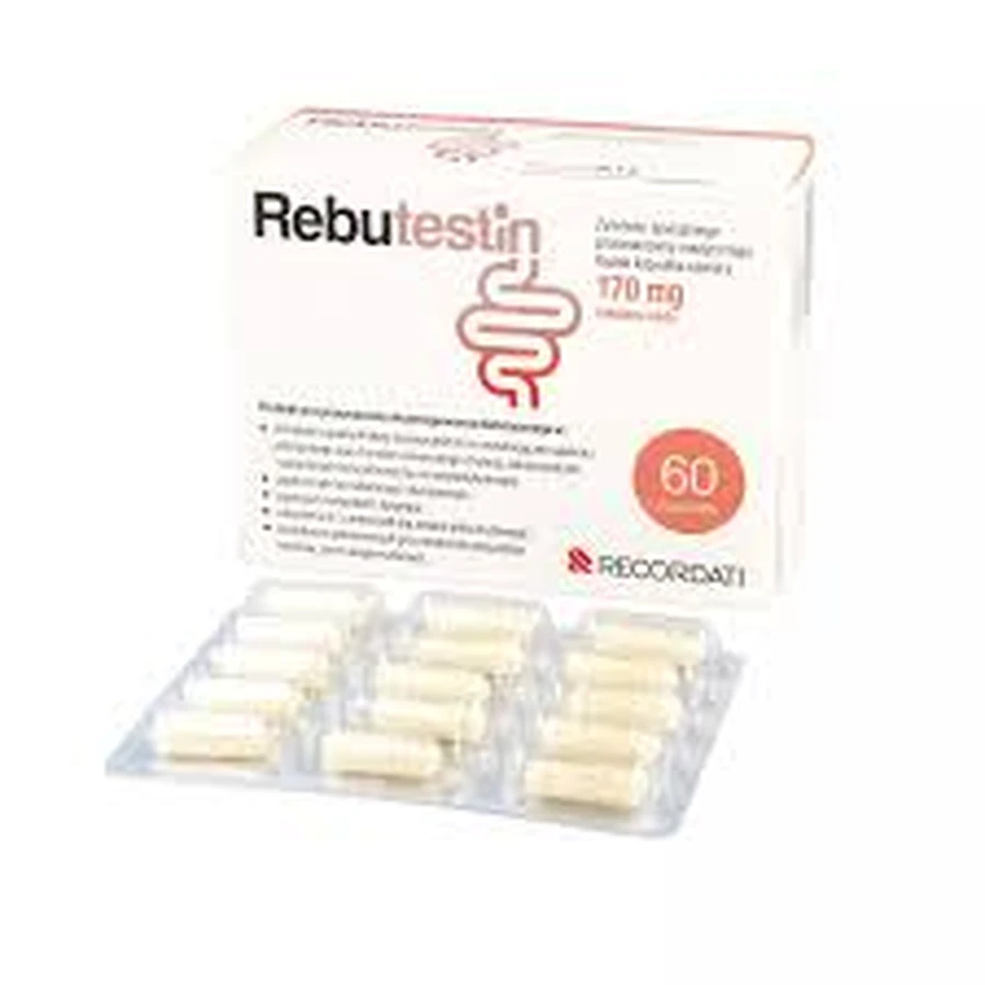 Rivitalizza la tua Energia con Rebutestin Integratore Alimentare, 60 Capsule