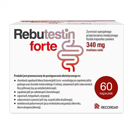 Rebutestin Forte, 60 cápsulas