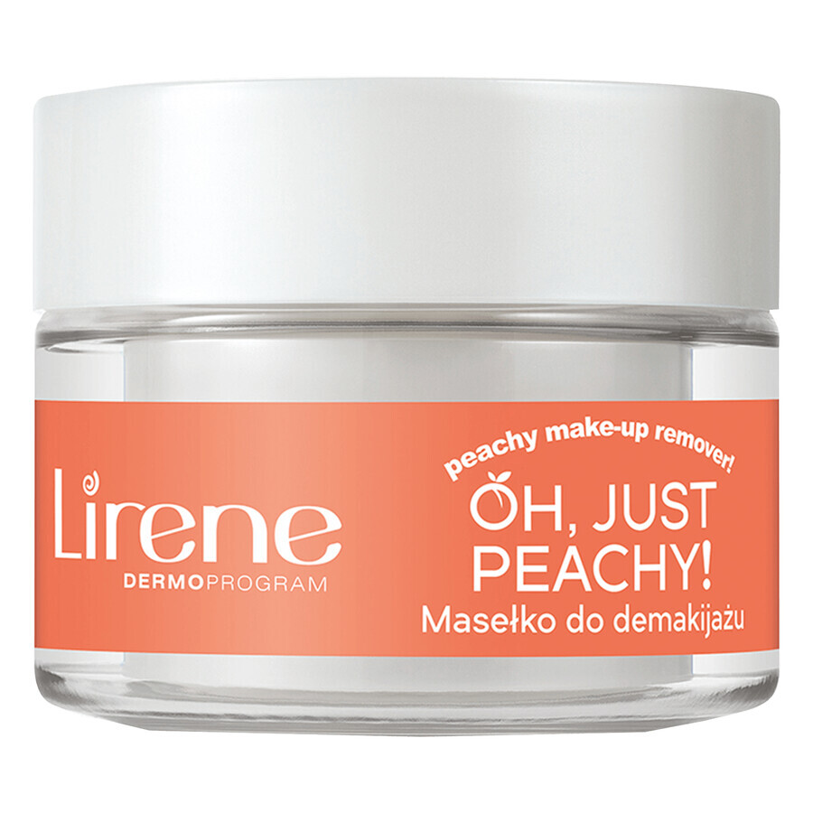 Lirene Oh Just Peachy, manteca desmaquillante, 45 ml