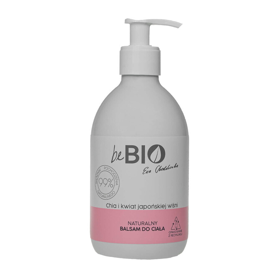 beBIO Ewa Chodakowska, Natural body lotion, chia and Japanese cherry blossoms, 400 ml