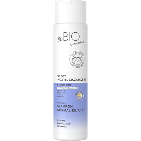 beBIO Ewa Chodakowska, champú natural para cabello graso, 300 ml