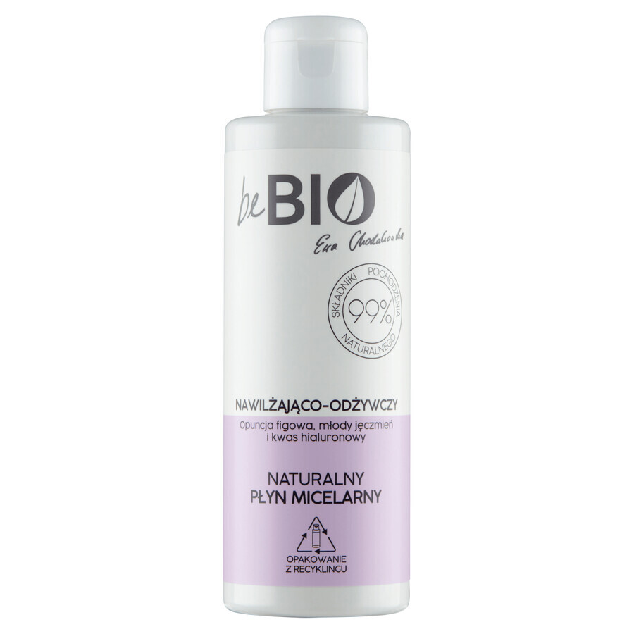 beBIO Ewa Chodakowska, loción micelar hidratante y revitalizante natural, 200 ml