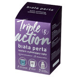 White Pearl Triple Action, at-home teeth whitening kit with overlay system, 5-day treatment.