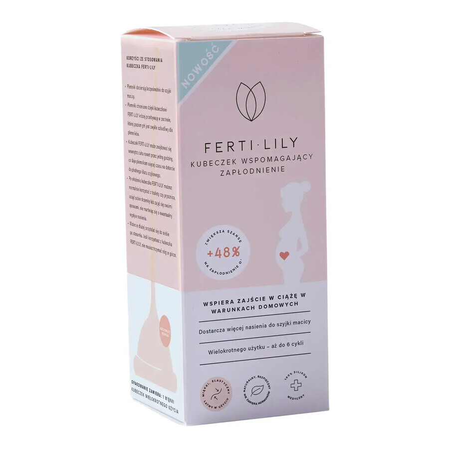 Ferti-Lily, taza de refuerzo de la fertilización, 1 unidad