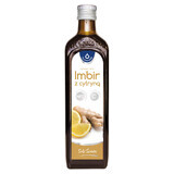 Oleofarm Zumos del Mundo Jengibre y Limón con Vitamina C, 490 ml