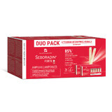 Seboradin Forte Duo Pack, ampollas contra la caída del cabello, 5,5 ml x 28 ampollas