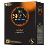 Unimil Skyn Large, preservativos sin látex, ajuste cómodo, 36 unidades