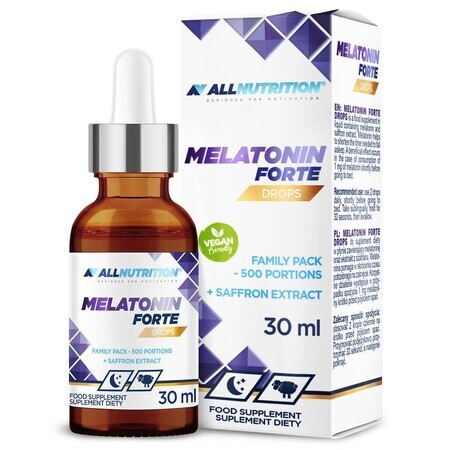 Allnutrition Melatonina Forte Gotas, 30 ml