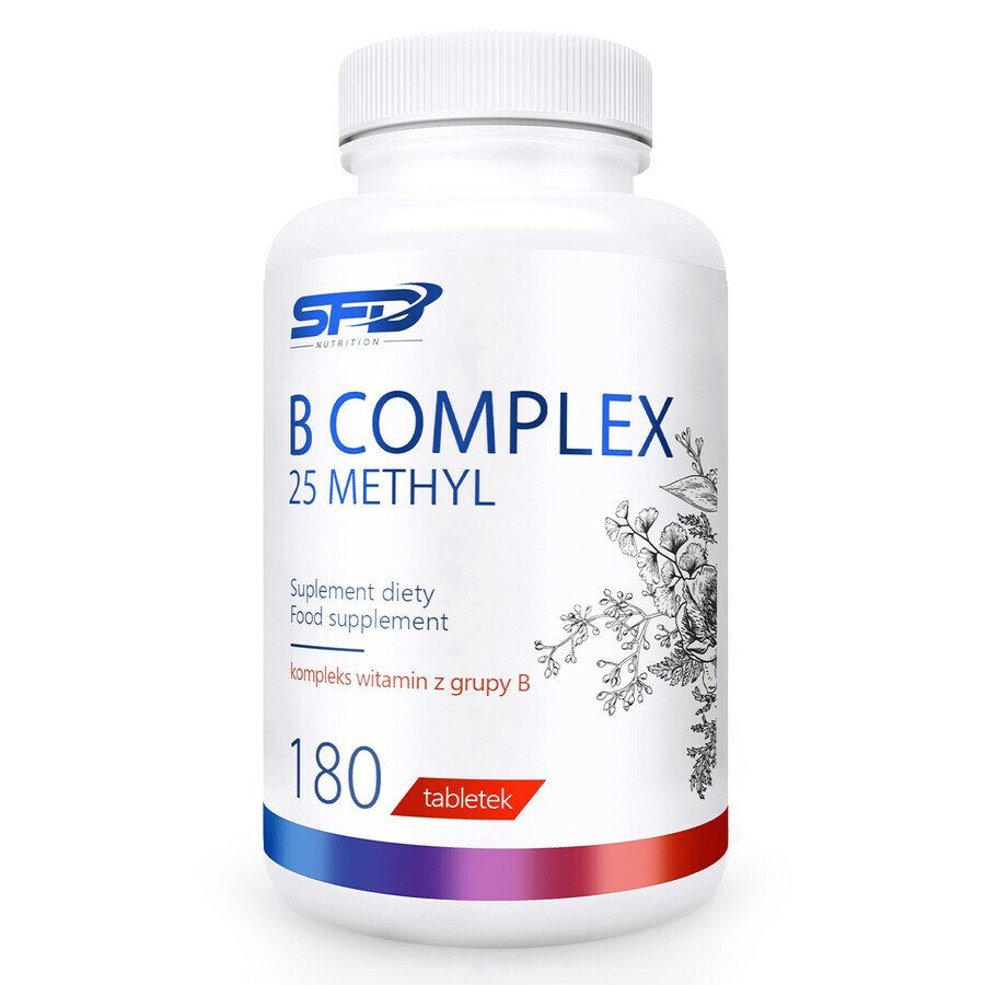 SFD B Complex 25 Methyl, 180 tablets