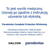 Parodontax Complete Protection Pasta dentífrica blanqueadora, 75 ml