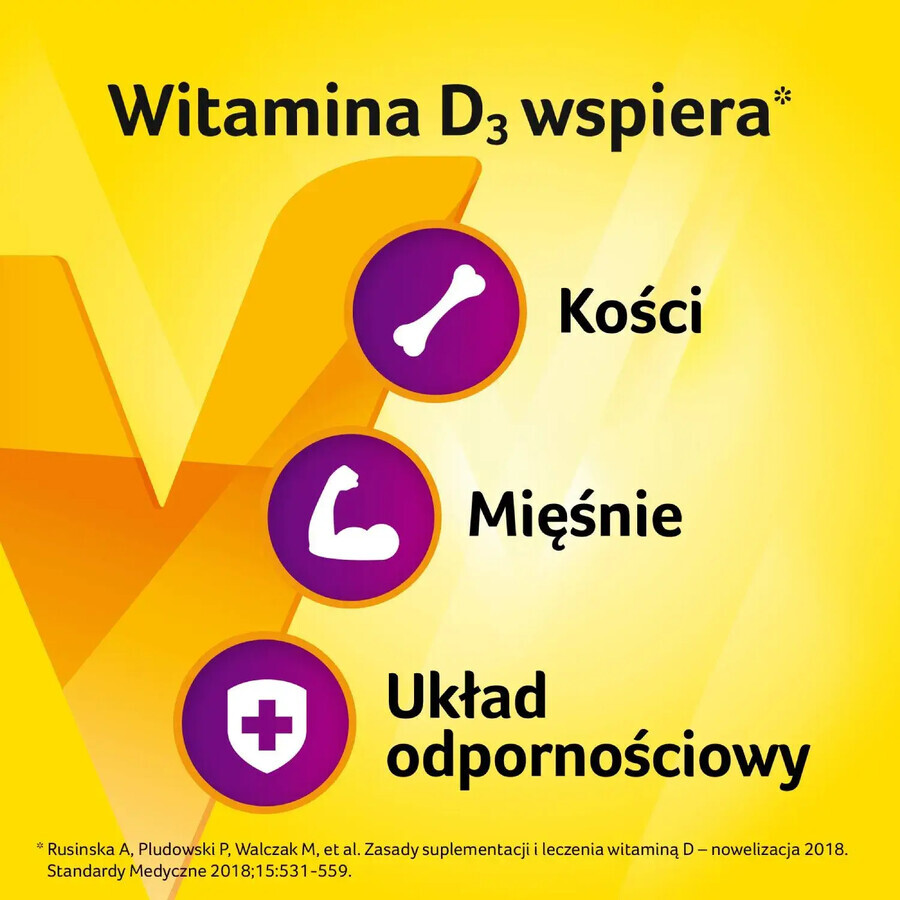 Vigantoletten Max, vitamina D3 2000 UI, gominolas con sabor a limón, 60 unidades