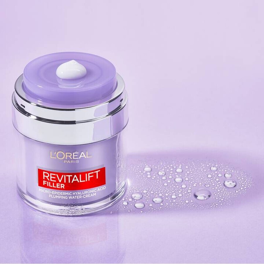 L'Oreal Revitalift Filler, Charming face cream with hyaluronic acid, day, 50 ml