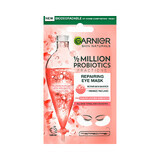 Garnier Skin Naturals, Almohadillas regeneradoras para los ojos con probióticos, 6 g