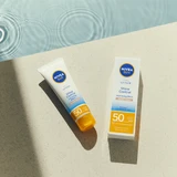 Nivea Sun UV Face Shine Control, crema facial matificante de alta protección, Tinte Medio, FPS 50, 50 ml