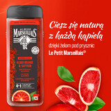 Le Petit Marseillais, gel de ducha 3 en 1 para hombre, naranja roja y azafrán, 400 ml