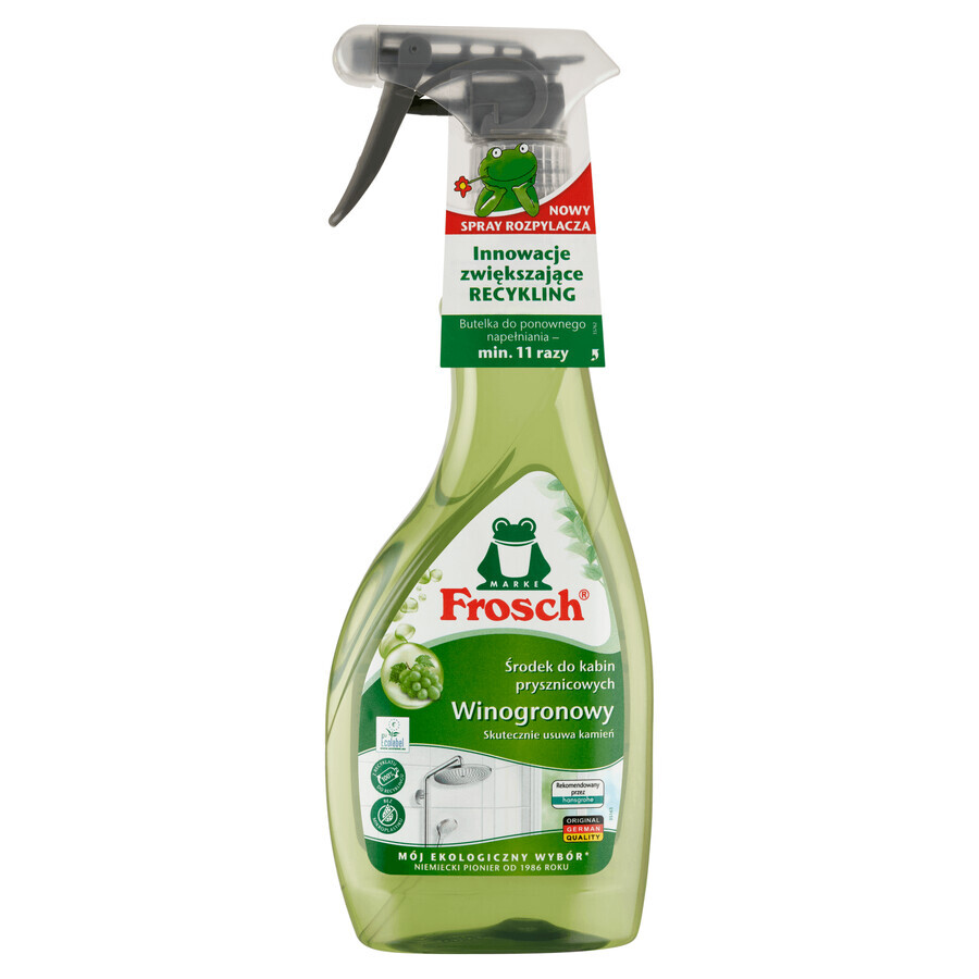 Frosch, limpiador de ducha, uva, spray, 500 ml