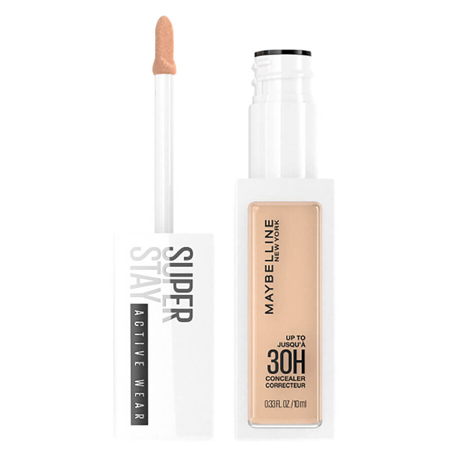 Maybelline Superstay Active Wear 30h, corrector facial, 20 Arena, 10 ml