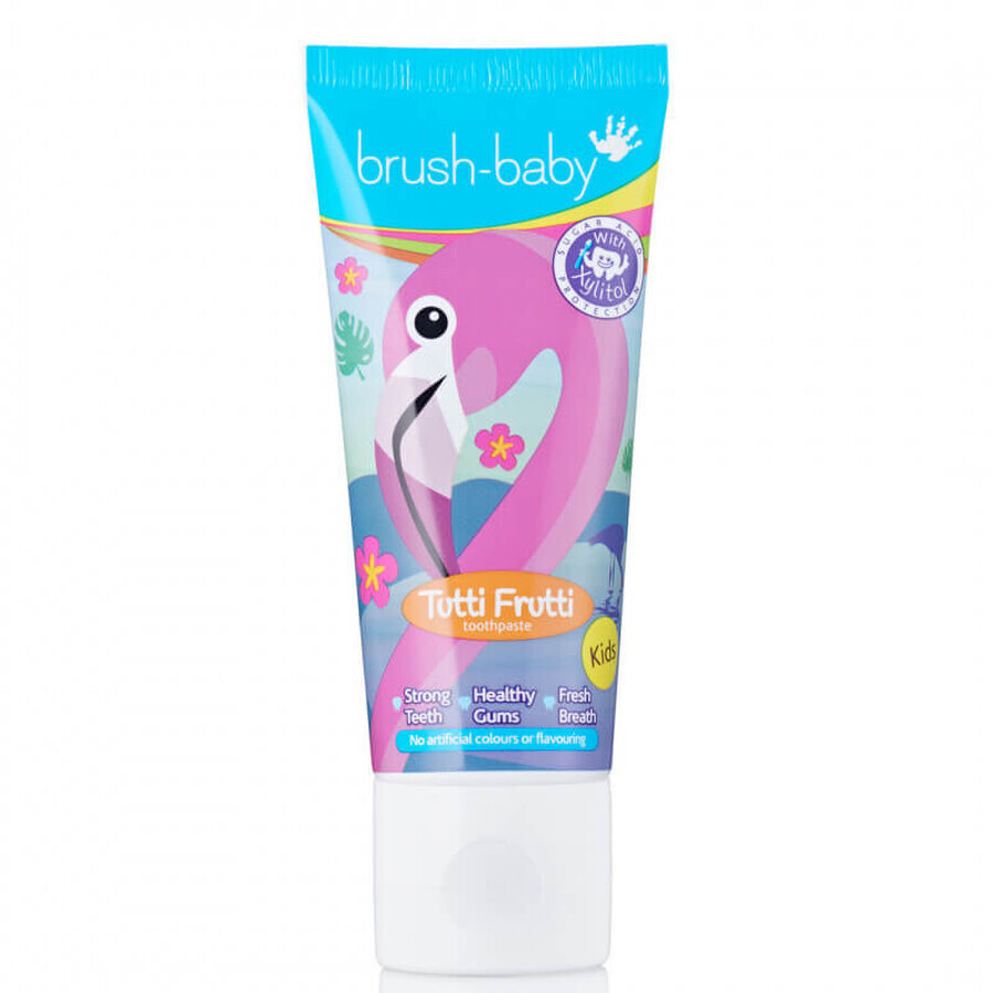 Brush-Baby, toothpaste for children 3-6 years, tutti-frutti, with fluoride, 50 ml