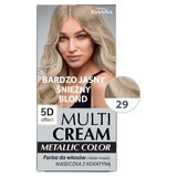 Joanna Multi Cream Metallic Color, hair dye, 29 very light blonde, 1 piece