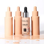 Eveline Cosmetics Liquid Control HD, base de maquillaje matificante, nº 35, Beige natural, 32 ml