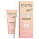 Eveline Cosmetics My Beauty Elixir, crema BB nutritiva, cobertura melocot&#243;n no 02 oscuro, 30 ml