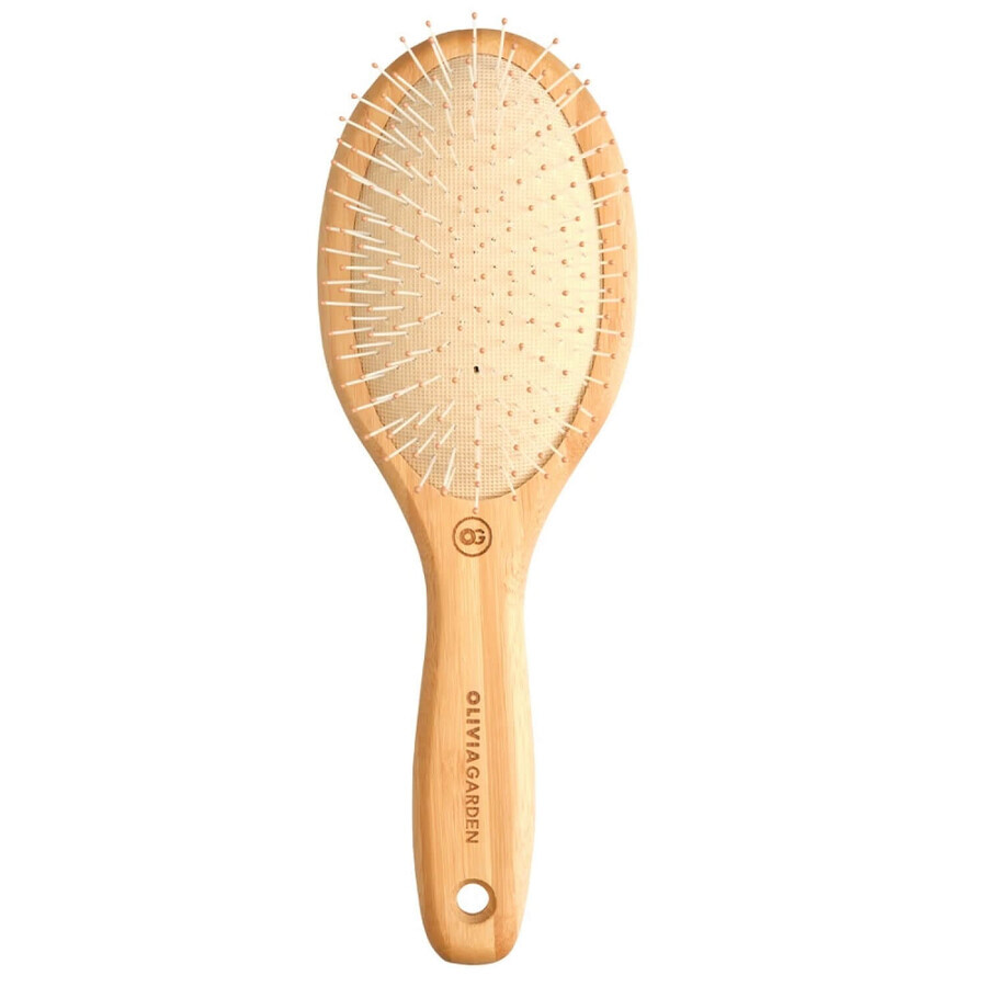 Olivia Garden Healthy Hair Ventilated Bamboo Scalp Massage Brush HH-P5 1pc