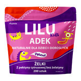 Lilu Kids ADEK, natural jellies for children and adults, 200 pieces