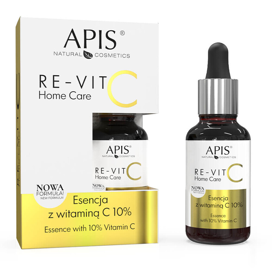 Apis Re-Vit C Home Care, Esencia con vitamina C 10%, 30 ml