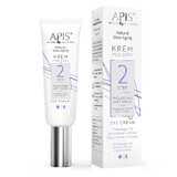 Apis Natural Slow Aging Step 2, crema para el contorno de los ojos, alisante soft focus, 15 ml