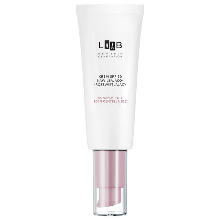 AA Laab, crema hidratante e iluminadora, FPS 30, 40 ml