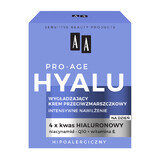 AA Hyalu Pro-Age, crema de día alisante antiarrugas, 50 ml