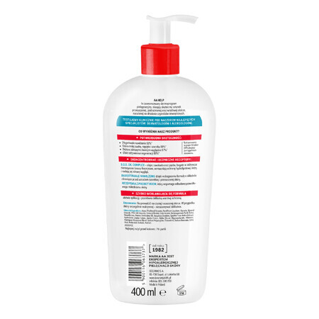 AA Help Natural, loción corporal nutritiva, piel seca, aguacate, 400 ml