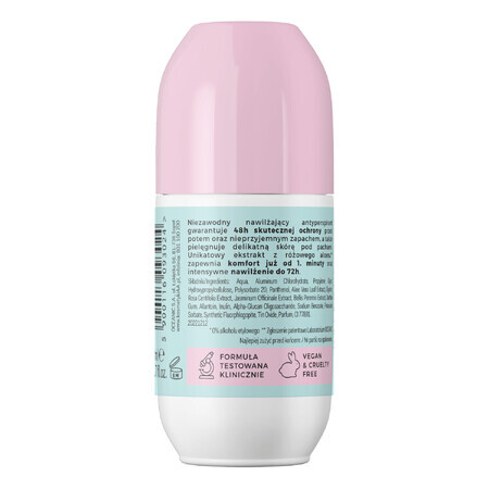 AA Aloe Pink, antitranspirante, roll-on, 50 ml