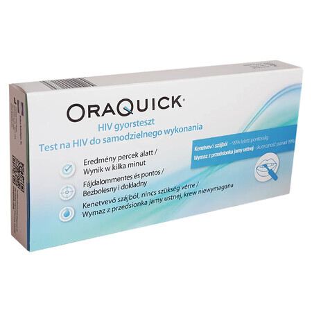 Oraquick, autotest VIH, 1 unidad