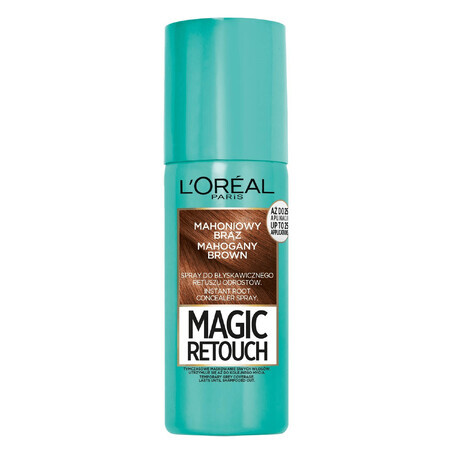 L'Oréal Magic Retouch, spray retoque raíces, nº 6 marrón caoba, 75 ml