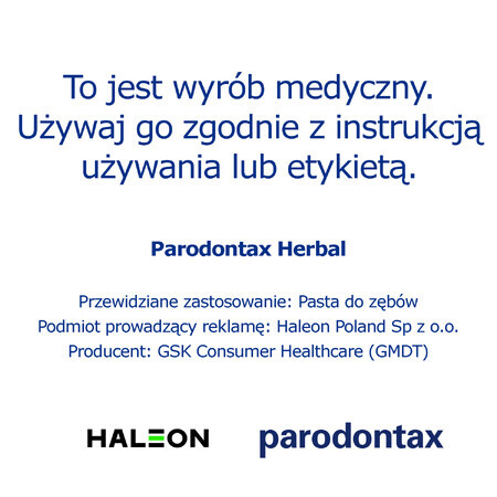 Parodontax Herbal Fresh pasta dentífrica, 75 ml